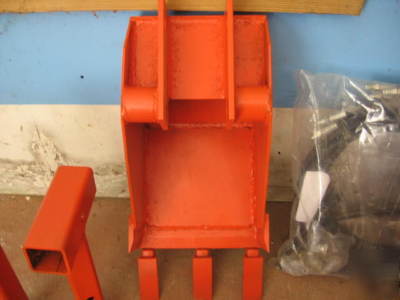 Small backhoe for kubota, deere,ford tractor.