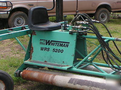 Whiteman 52' ride on concrete screed only 89 hours