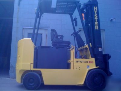 2003 hyster electric 10000 lb forklift lifttruck