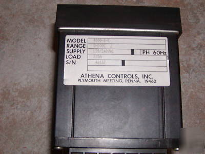 Athena 4000 digital temperature controller 4000-b-e