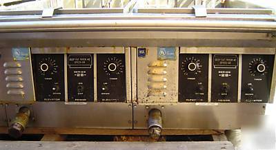 Commercial lang series 28 deep fryer electric table top