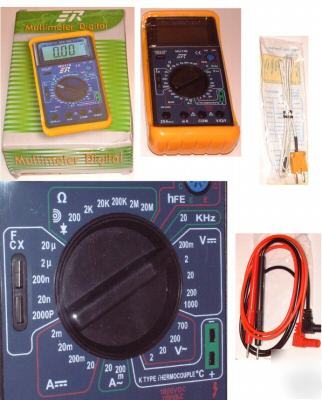 Dmm/digital meter/multimeter, capacitance & tempurature