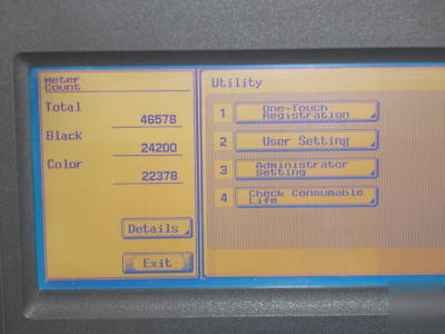 Konica minolta bizhub color copier C250-print-scan-copy
