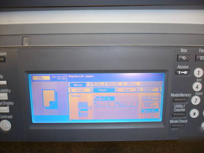 Konica minolta bizhub color copier C250-print-scan-copy