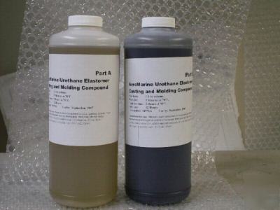 Liquid casting rubber shore 75A 1/2 gallon