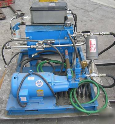 Motion ind hydraulic power supply hps pump 7.5HP 20GAL 