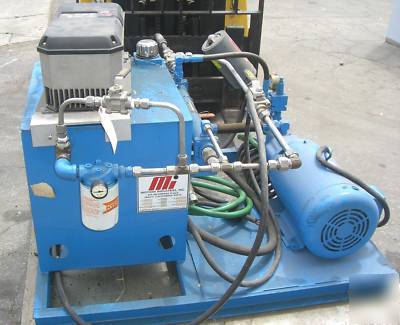 Motion ind hydraulic power supply hps pump 7.5HP 20GAL 