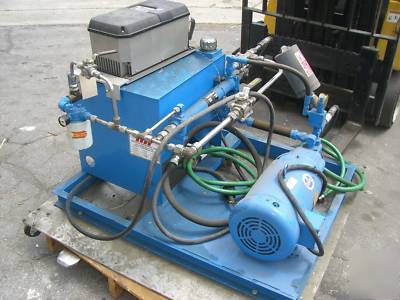 Motion ind hydraulic power supply hps pump 7.5HP 20GAL 