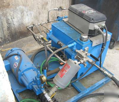 Motion ind hydraulic power supply hps pump 7.5HP 20GAL 