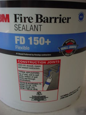New brand 3M 4.5 gallon fd 150+ fire barrier sealant