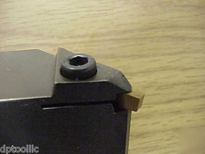 New iscar ghmul 31.7 toolholder & 6 iscar inserts