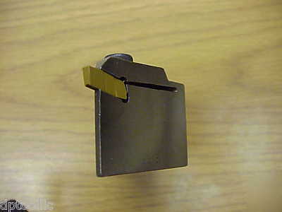 New iscar ghmul 31.7 toolholder & 6 iscar inserts