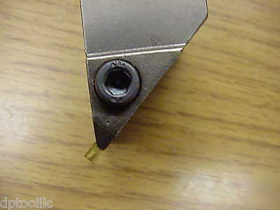 New iscar ghmul 31.7 toolholder & 6 iscar inserts