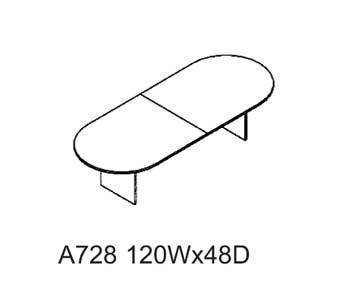 10 feet racetrack office conference table, #ch-amb-C3