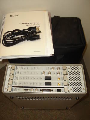 Adtech ax/4000 4 slot atm test system