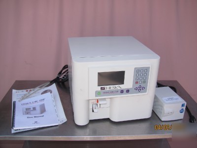 Heska cbc-diff veterinary hematology analyzer system