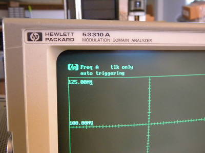 Hp 53310A modulation domain analyzer excellent condit.