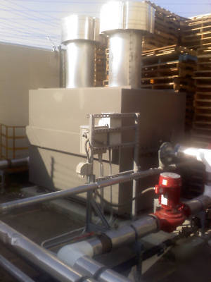 New laars natural gas, outdoor hydronic boiler