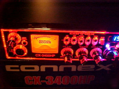 New multicolored lights connex 3400 hp 3400HP radio 