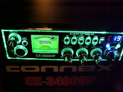 New multicolored lights connex 3400 hp 3400HP radio 