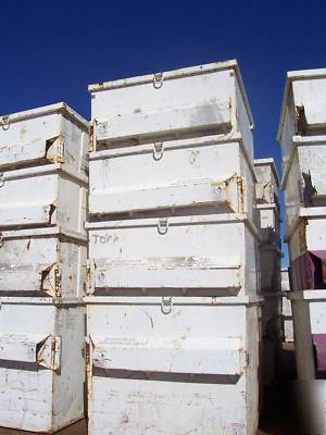 6 yard front load construction trash dumpsters