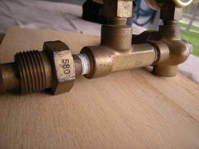 Airco compressed gas regulator nitrogen argon