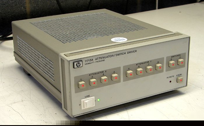 Hp 11713A attenuator / switch driver 849X, 8490X-series