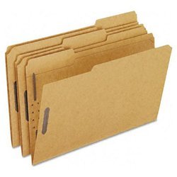 New kraft classification folders, 2-fastener, legal,...