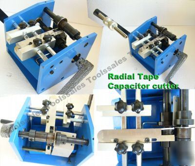 New radial tape capacitor pcb cutting cut machine