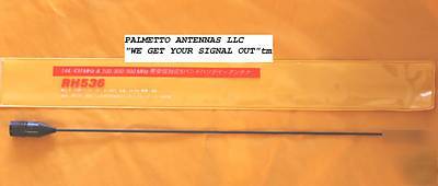 RH536 rh-536 dual band ht antenna bnc vertex icom yaesu