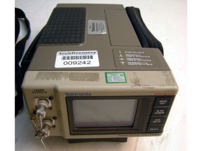 Tektronix TFS2020 fiberscout handheld optical fault