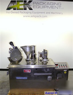 Used- capsugel semi automatic capsule filler, model kdf