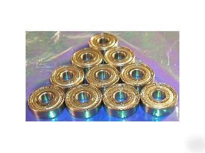 10 bearings 1607ZZ 7/16