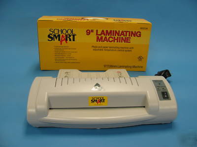 New pouch laminator 9â€ school smart hot laminating 