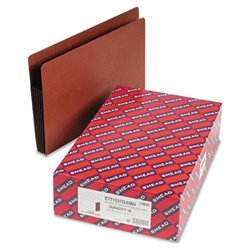 New redrope end tab file pockets, dark brown, tyvek ...