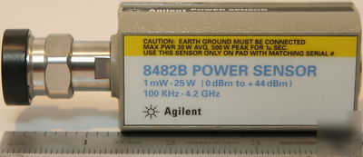 Agilent 8482B power sensor 100 khz to 4.2 ghz - working