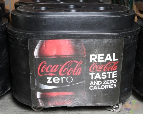 Big coca cola cooler drink beer soda beverage bar tub~