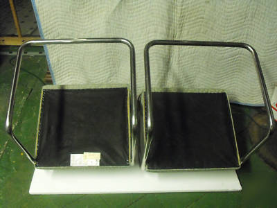 Knoll brno tubular chrome frame side chairs