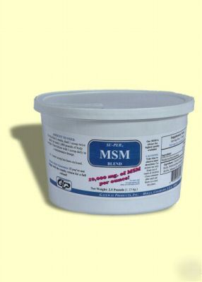 Msm for milk cows & cattle relieves joint & muscle pain