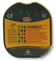New electrical mains socket tester - 