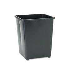 Safco 13 square firesafe steel wastebasket