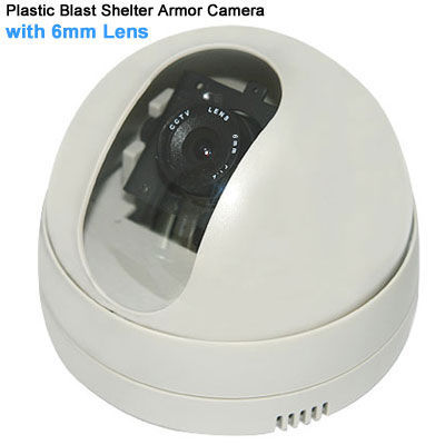 Sony chip 480TV vandal proof dome wired ccd cctv camera