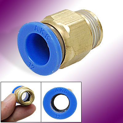 Straight one touch push in fittings w oval release ring