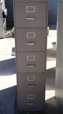 4 & 5 drawer filing cabinets