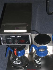 Cafe liberty coffee machine 3 burners stainless steel
