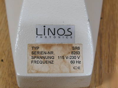 Half circle manual polarimeter (linos photonics # SR6)