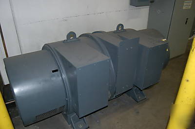 Kato 120HP motor generator output 50HZ 50 cycle 380VOLT