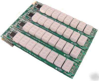 MC433G 4 axis stepper motor g code controller 8A pwm