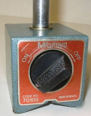 Mitutoyo series 7 dial indicator magnetic stand 7010S