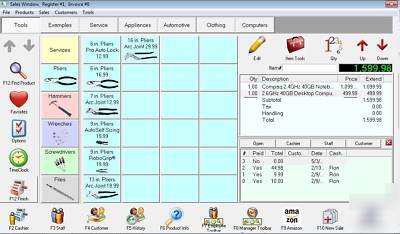 Retail pos system software
